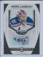 Henrik Lundqvist Masked Marvels 2011-12 Panini Certified