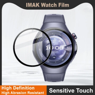 IMAK Organic Glass Screen Protector For Huawei Watch 5 46mm, HD Watch Film Cover - Image 1 of 4