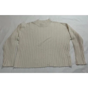 Madewell Plus Mockneck Crop Sweater - NN111 - Size 2X - NWT - Picture 1 of 4