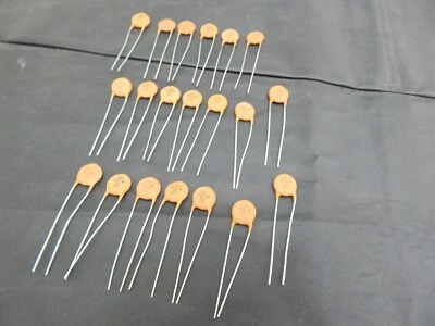 RMC CERAMIC DISC CAPACITOR 0.0022uf 2.2nf 2200pf 2000V 2KV Radial - 批量 20 — 第 1/4 张图片