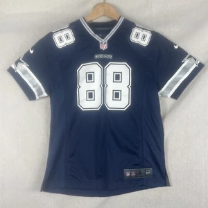 Dallas Cowboys Jersey Youth Size L Dez Bryant #88 Authenitc Apparel NFL Navy - Picture 1 of 6