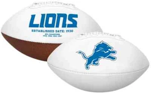 Rawlings Detroit Lions Signature Series Full Size Football - Bild 1 von 3