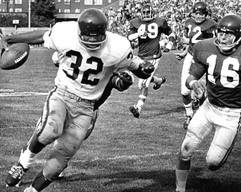 1968 USC Trojans OJ SIMPSON Glossy 8x10 Photo NCAA College Print Poster Cover