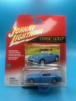 Johnny Lightning Classic Gold 1959 Austin Healey Sprite Die-Cast 1:64 Rare - Image 1 of 4