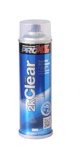 Pro XL 2K Clear Lacquer Aerosol Clearcoat Cars Vans Bikes Petrol Resistant 500ml - Picture 1 of 1