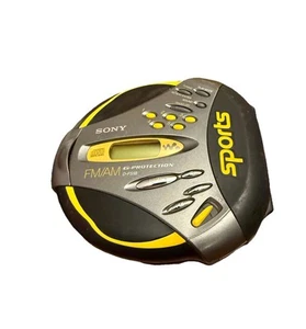 Sony Sports FM/AM Walkman D-FS18 G Schutz CD Player Wasserdicht GETESTET - Bild 1 von 5