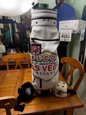 Las Vegas Design Golf Staff Bag Size W/ Headcovers - Image 1 of 3