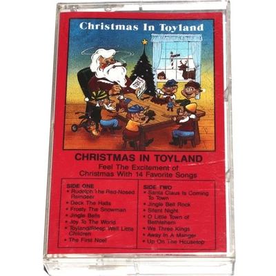 Christmas In Toyland - 14 Favorite Holiday Songs Cassette Tape 1987 PLAY TESTED - Image 1 of 4