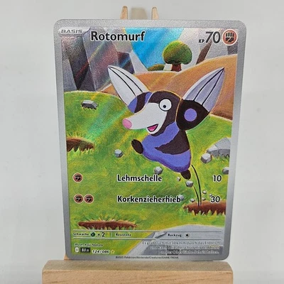 Pokemon Karte: Rotomurf 124/086 Schwarze Blitze Near Mint Deutsch IR - Bild 1 von 2