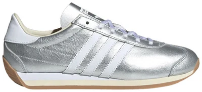 Zapatillas Adidas Country OG para mujer, plateadas metálicas, JP7636 Foto 1 de 2
