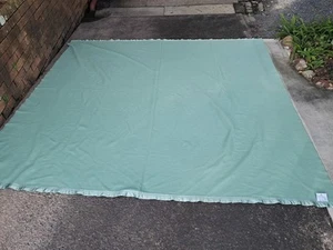 VINTAGE RETRO PURE WOOL BLANKET 255 CM X 265 CM WAVERLEY BRAND - Picture 1 of 18