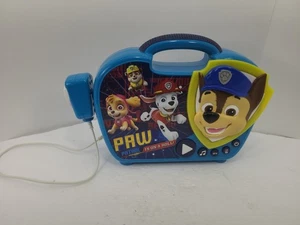 Paw Patrol Sing Along Boombox Radio With Speaker & Microphone ~ Used - Picture 1 of 12