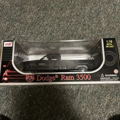 Camión Anson 1/18 negro Dodge Ram 3500 doble V10 usado *leer descripción* raro  Foto 1 de 3