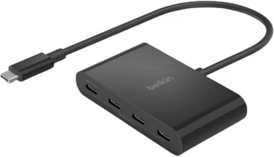 Belkin 4-Port USB-C 3.2 Gen 2 Hub with 100W Power Delivery and 10Gbps - Image 1 of 4