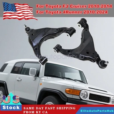 2Pcs Lower Control Arm Front For Toyota FJ Cruiser 2010-2014 4Runner 2010-2024 - Image 1 of 4