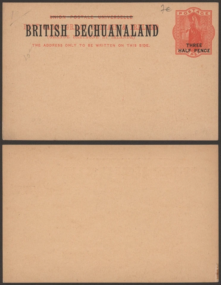 Bechuanalandia - Papelería postal D730 Foto 1 de 1