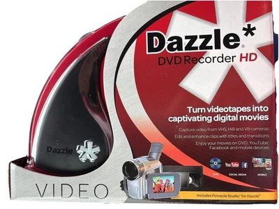 Pinnacle Dazzle DVD Recorder HD | Video Capture Device + Video Editing Software - Image 1 of 4