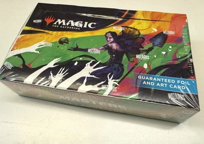 MTG COMMANDER MASTERS SET BOOSTER BOX USA ENGLISH SEALED NEW MAGIC THE GATHERING - Image 1 of 3
