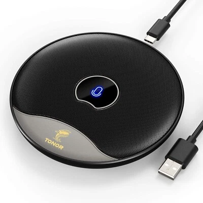 TONOR USB Conference Microphone, 360° Omnidirectional PC Computer Condenser (QT) - Image 1 of 2