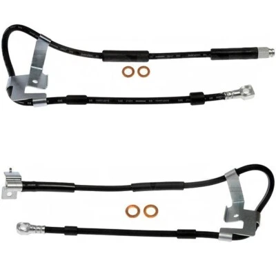 Hydraulic Brake Lines Set of 2 PCS Front Driver Passenger For Dodge Ram 1500 4WD - Image 1 of 4