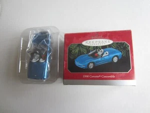 1998 Hallmark Keepsake 1998 Corvette Cabrio Ornament Neu in Verpackung - Bild 1 von 2