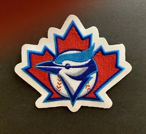 TORONTO BLUE JAYS MAPLE LEAF MLB PATCH 5”x4 1/4” - Picture 1 of 1