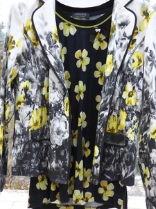 APANAGE 2 tlg. Blazer und Shirt Jacke + APANAGE T-Shirt beide Gr. 42 #284uT - Bild 1 von 22