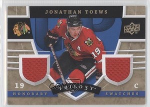 2008-09 Upper Deck Trilogy Honorary Swatches Jonathan Toews #HS-TO