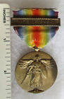 Vintage Original WW1 VICTORY MEDAL with US NAVY MOBILE BASE SERVICE CLASP BAR