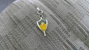 Vintage 1983 Senior Shield Pendant Charm - Picture 1 of 3