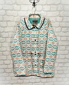 Pendleton Reversible Jacket Lightweight Quilted Aztec Design size XL NWT - Picture 1 of 10