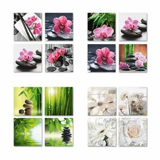 Deko Wandbilder Furs Badezimmer Wellness Gunstig Kaufen Ebay