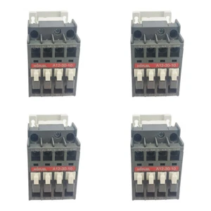 4PCS A12-30-10 Contactor 24V coil AC 3P 12A replace Contactor A12-30-10-81 - Picture 1 of 7
