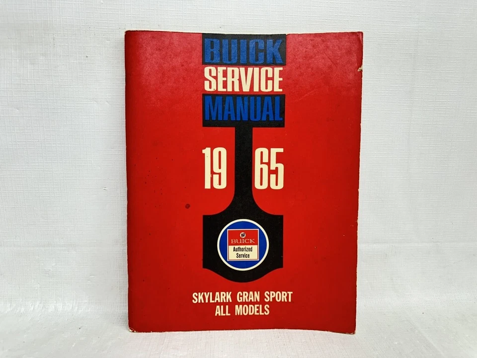 1965 Buick Skylark Gran Sport Original OEM Shop / Service Manual - Imagem 1 de 4