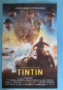 Tintin Movie Poster • Les Adventures De TINTIN - Picture 1 of 1