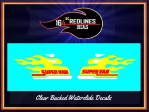 1/64 Redline 'Super Van' Replica Decal SCR-0477 - Picture 1 of 3