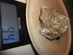 mineral de cobre de plata de oro, muestras de 94 gramos, más de alta calidad. esto no es - Imagen 1 de 11