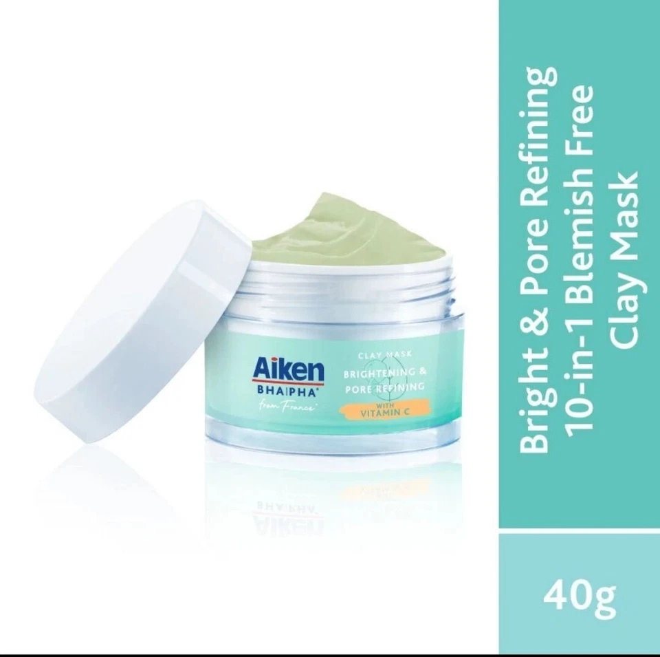 Aiken Bright and Pore Refining 10 in 1 Blemish Free Clay Mask - Image 1 of 4