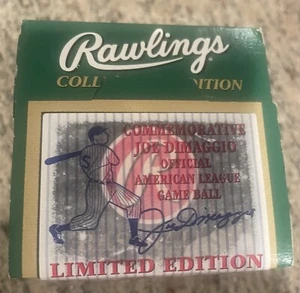 Joe DiMaggio NY Yankees Rawlings Official American League Commemorative Baseball - Picture 1 of 6
