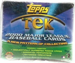 2000 topps tek baseball cards pick your card & pattern - complete your set #1-32
