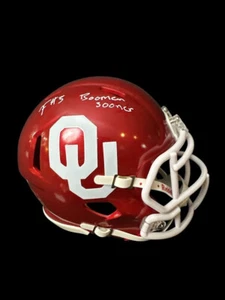 Minicasco de velocidad firmado por Jalil Farooq Oklahoma Sooners (JSA) - Imagen 1 de 4