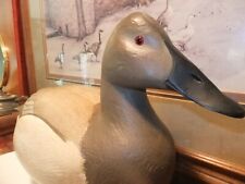  VERY RARE Canvasback Hen BY AL WRAGG & DOUG BURRELL - CANADA signed & stamped
