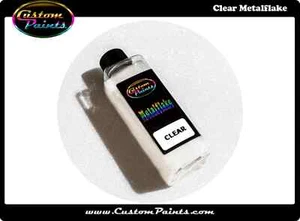 CLEAR Metal Flake 1lb Large - .015 Hex, Custom, HOK, Automotive plasti dip - Picture 1 of 1