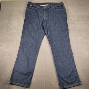 Carhartt FR 2112 Original Fit Jeans Relaxed Fit Work Pants Denim Blue 18 Regular - Picture 1 of 12