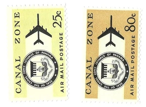 EAS_STAMPS US CANAL ZONE: #C-47, C-52 MNH SCV $3.25 - Picture 1 of 1