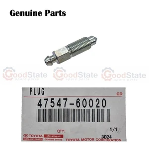 Genuine LandCruiser HZJ74 HZJ73 HZJ71 HZJ70 HZJ105 Rear Drum Brake Bleed Nipple - Picture 1 of 2