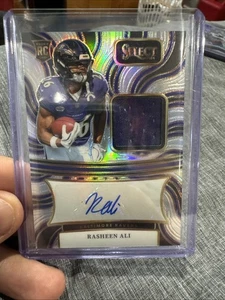 Camiseta deportiva Select Rasheen Ali Rookie Signature Memorabilia 2024 RC Auto/199 - Imagen 1 de 2