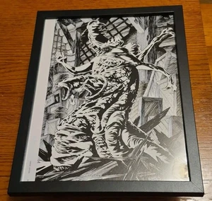 KELLEY JONES John Carpenter's "The Thing" Framed 9x12" A4 Sized Horror Print Art - Picture 1 of 14