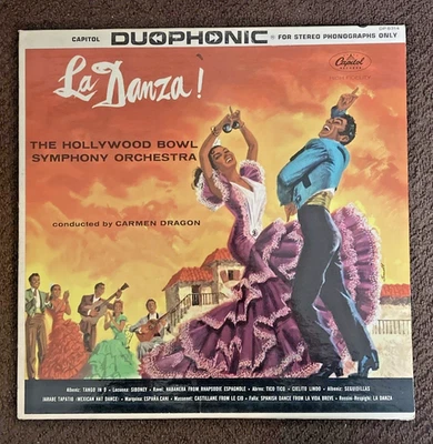 Симфонический оркестр The Hollywood Bowl La Danza! Виниловая пластинка 1959 P8314 HI-FI - Изображение 1 из 4