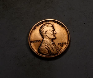 Centavo Lincoln Wheat 1909-S * Elección BU Rojo * ¡FECHA CLAVE!* XW1171 - Imagen 1 de 3